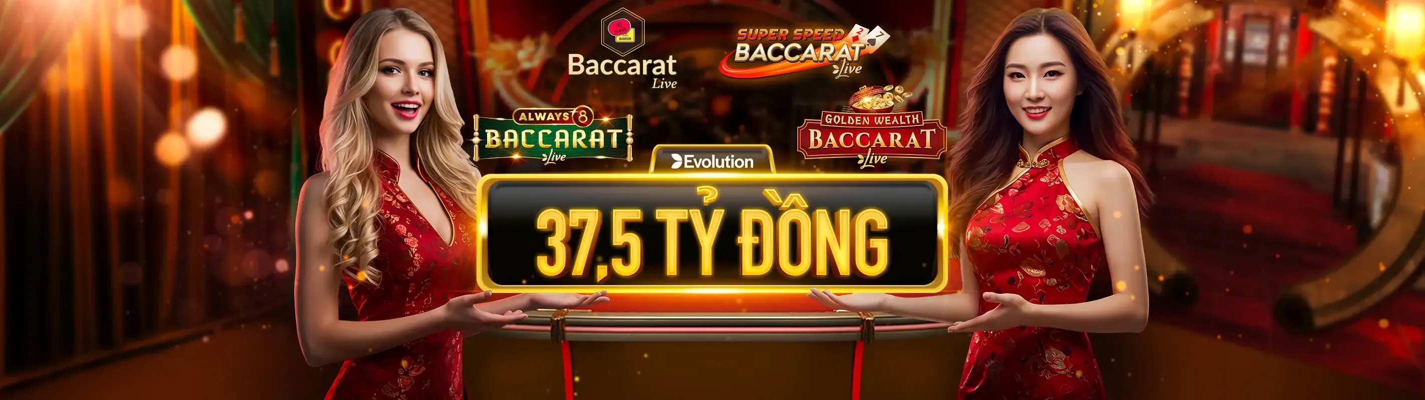 Bàn Baccarat trực tuyến sang trọng tại mmoo trang chủ chính thức